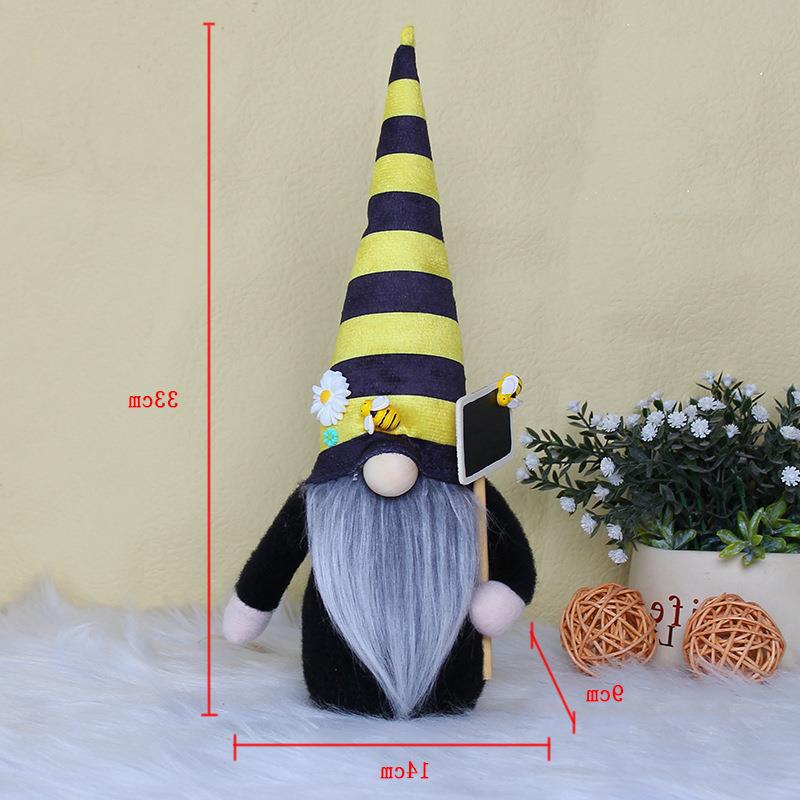 Wholesale Bee Festival Faceless Doll Fabric Ornaments